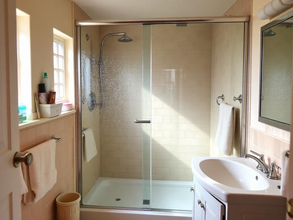 Primary bath · Marietta before cleaning